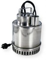 JMS 1137102 Model JEGAL VOX 200 M Submersible Electric Vortex Pump for Lightly Sandy Foul Wastewater Drainage 2HP, 230V, 60Hz, 2" Mono, 6840 GPH,  Stainless steel; Cellar, garage and basement pump out; Particularly suited to construction work sites; Swimming pools, all sorts of vats, (1137102 JMS1137102 JEGALVOX200M JEGAL-VOX-200-M JEGALVOX-200M JEGALVOX200M-PUMP JEGALVOX200MPUMP) 