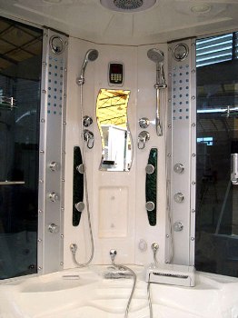 Ariel PB-608 Steam Shower Computerized with Jacuzzi, HP UL Water Pump